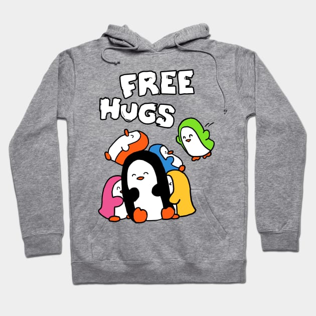 Humphrey & Friends - Free Hugs Hoodie by Shellz-art